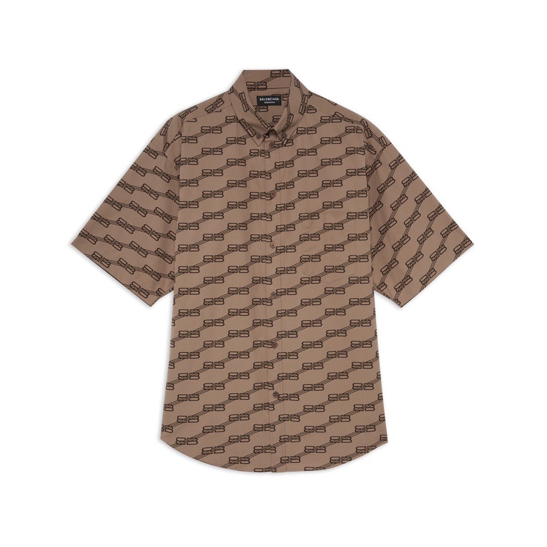 P419 Balenciaga BB Chain Shirt