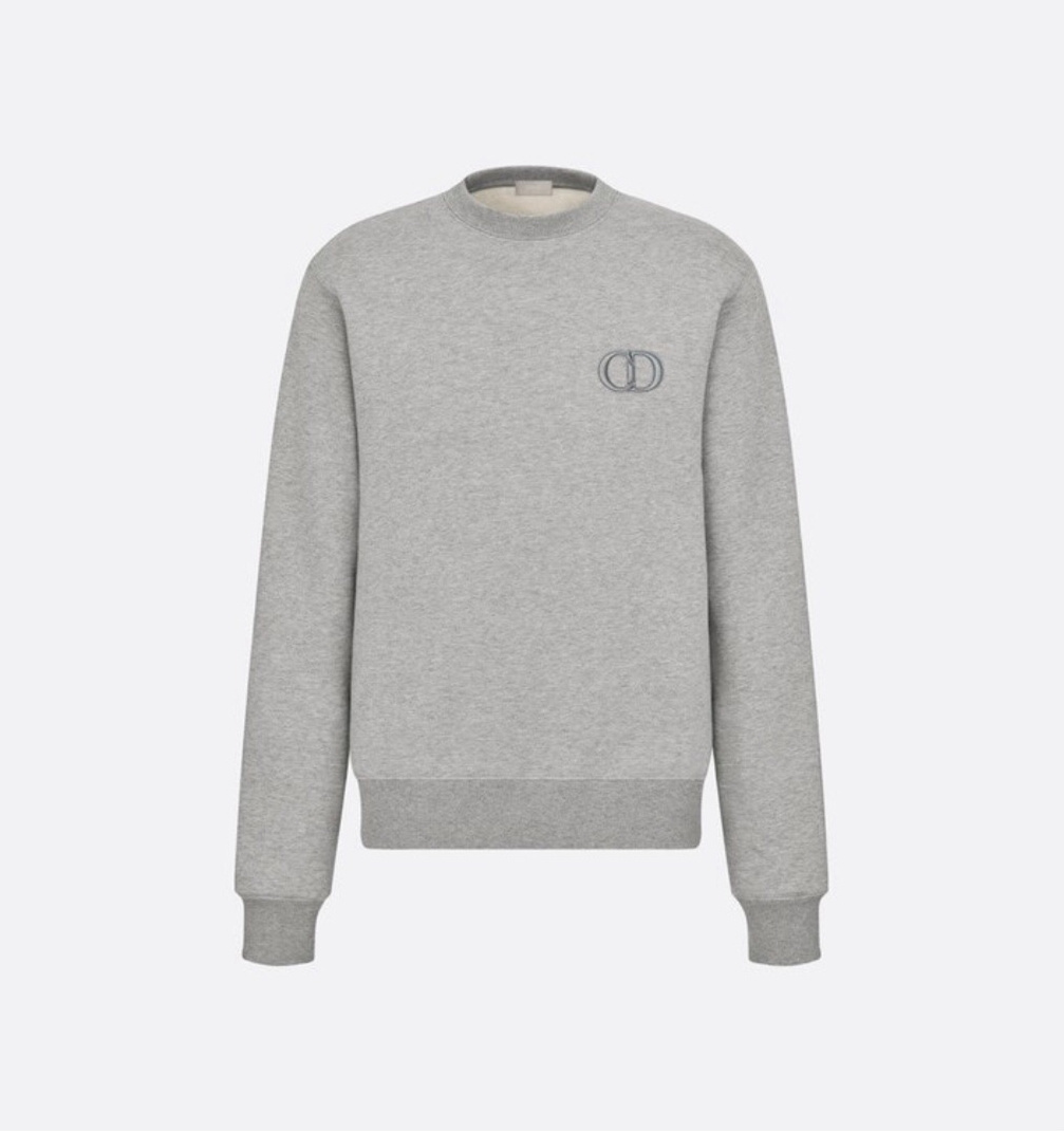 P339 Dior CD Crewneck Sweatshirt - Grey