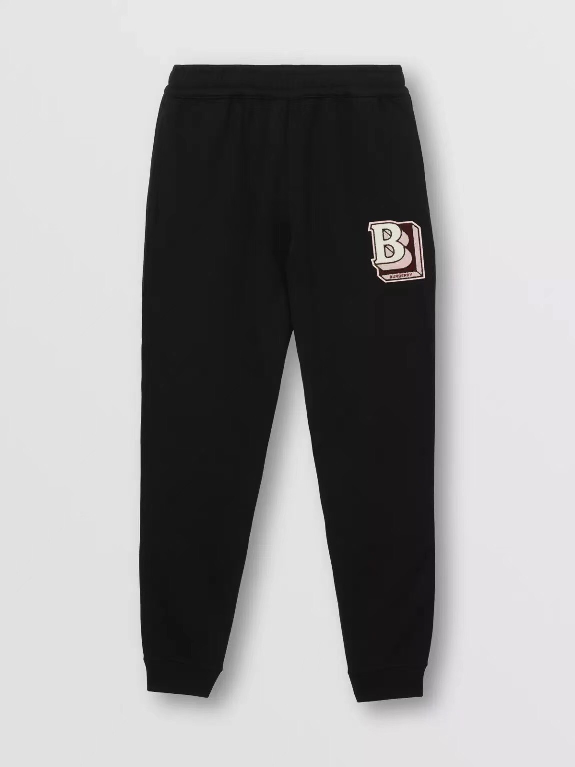 P369 Burberry Square-Logo Trousers
