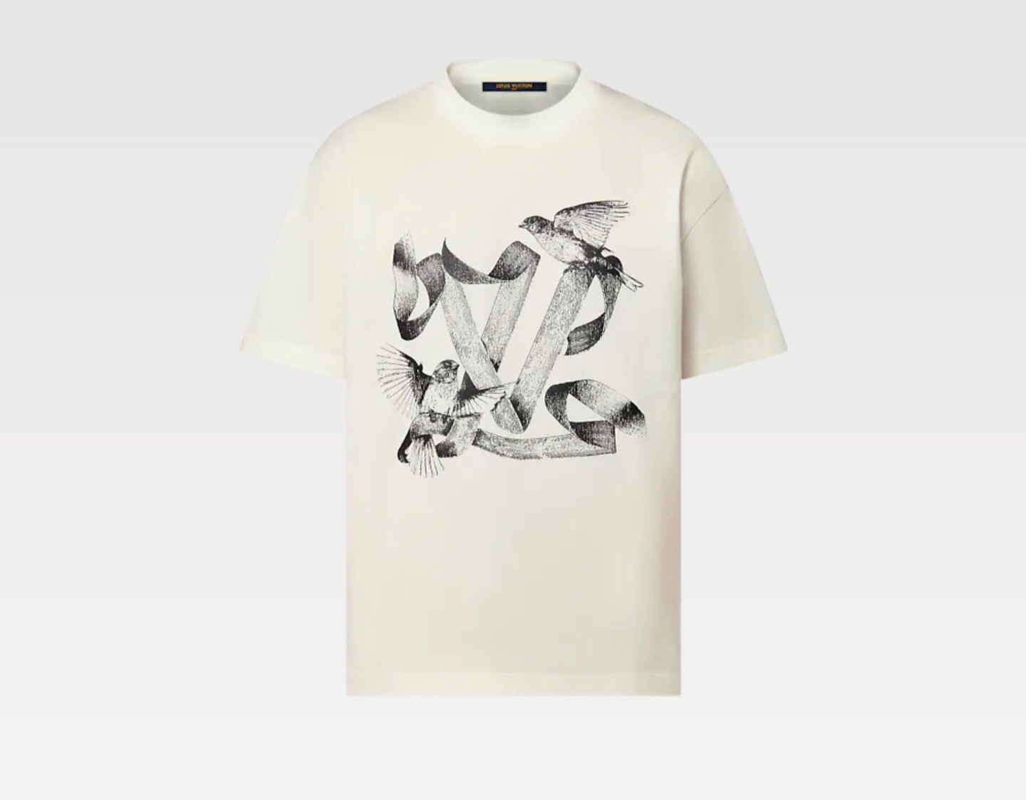 P229 Louis Vuitton Bird's-Nest T-Shirt - White