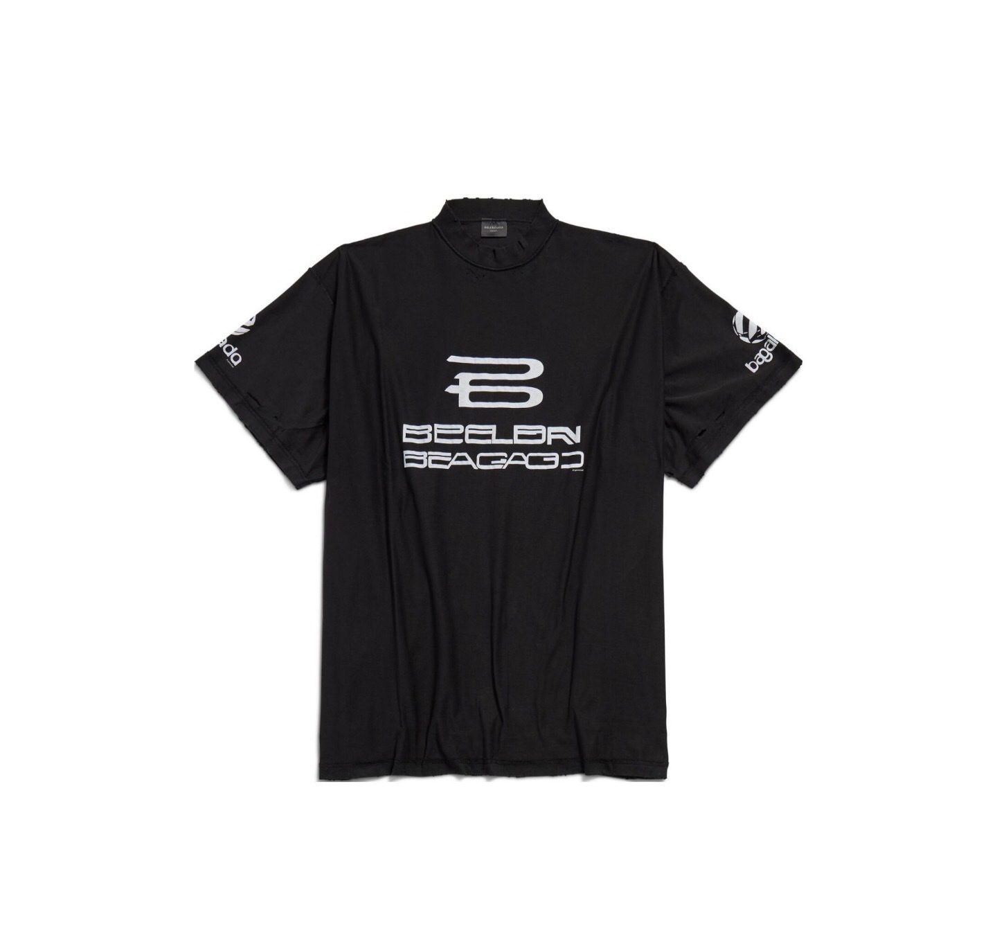 P229 Balenciaga Paris AI T-Shirt - Black