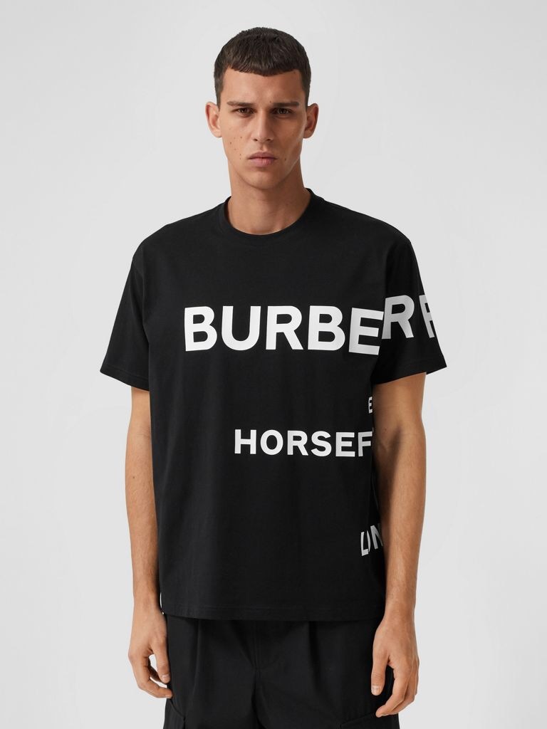 P229 Burberry Monogram T-Shirt - Black