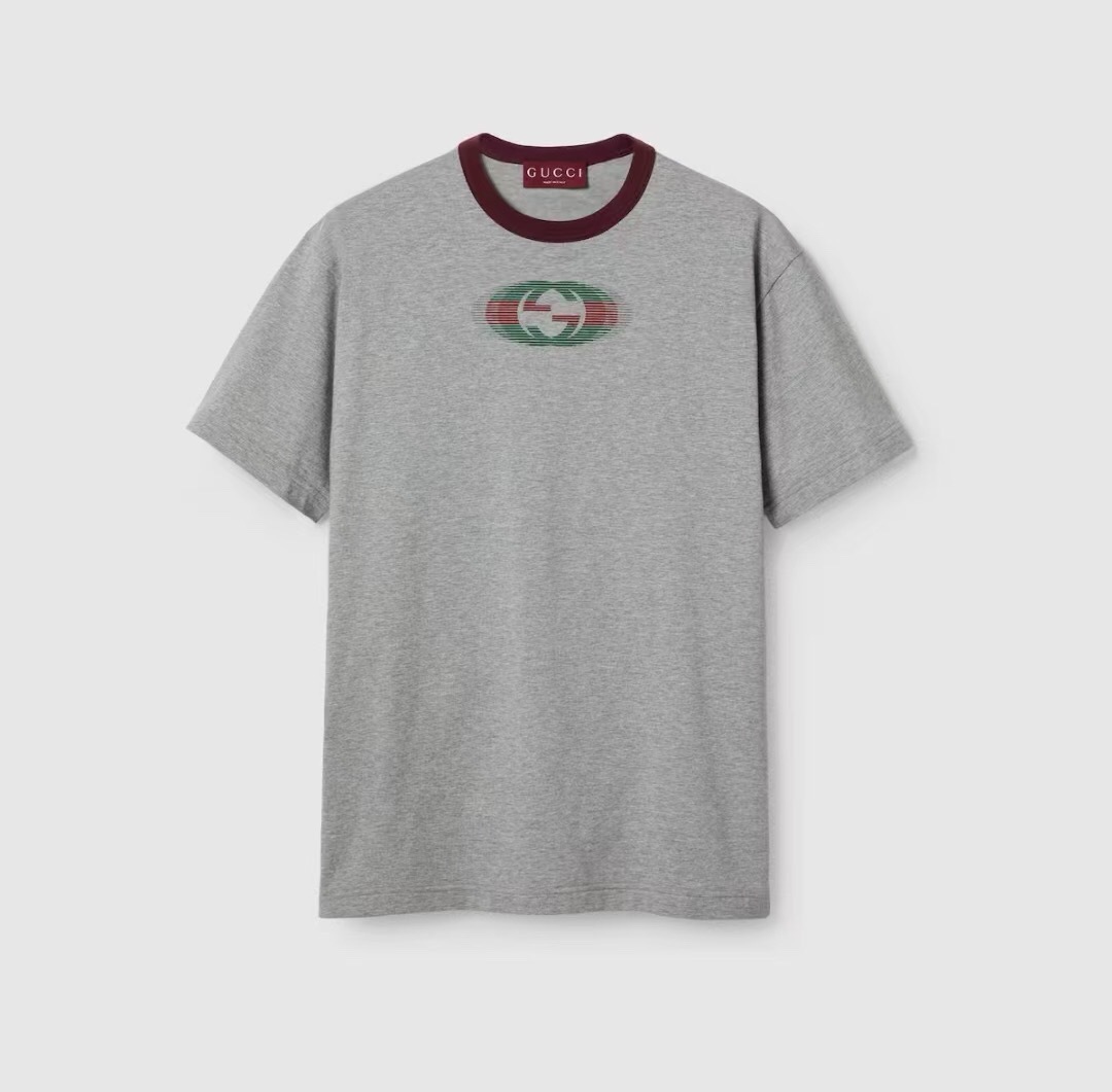 P219 Gucci Shadow-Lettering T-Shirt