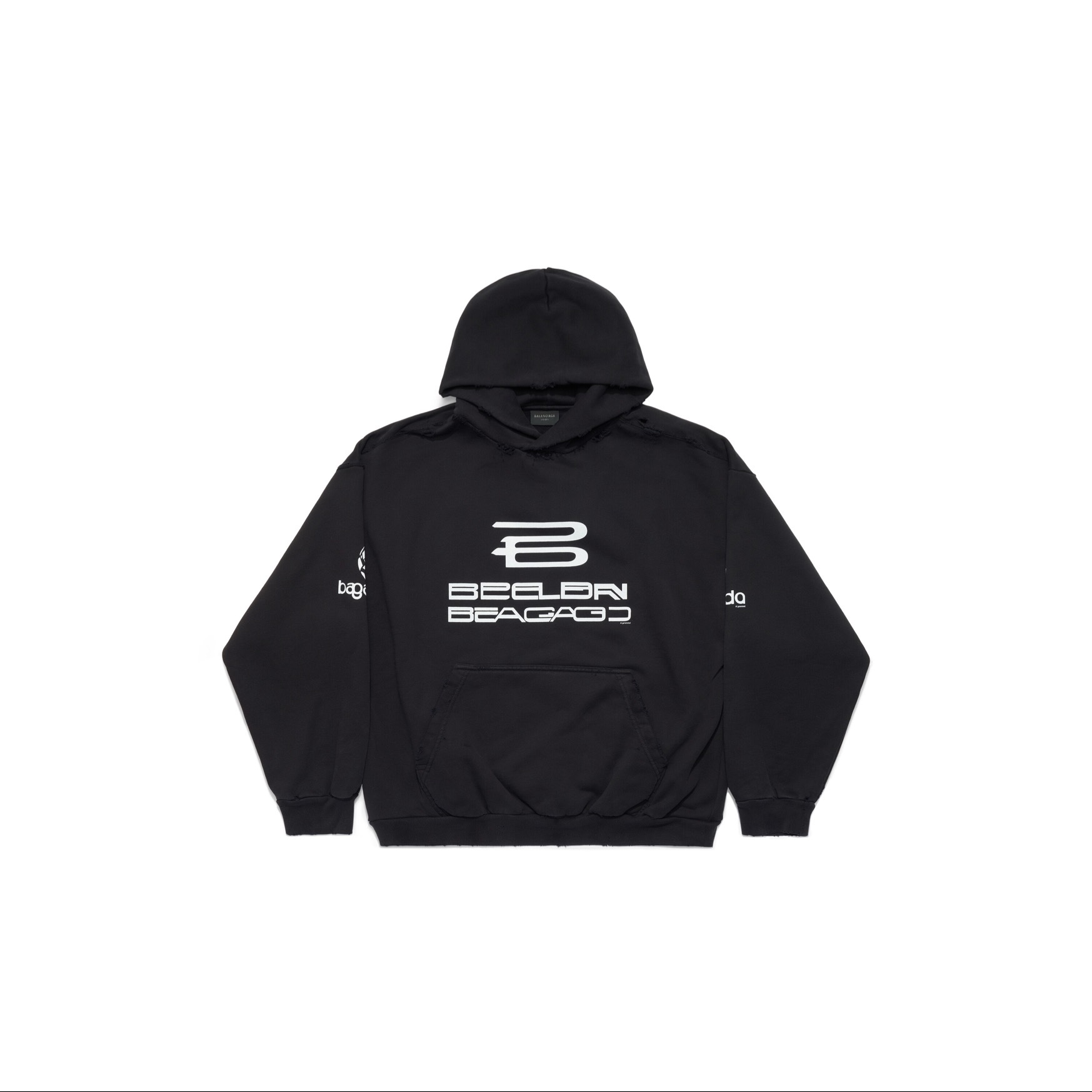 P389 Balenciaga AI Hoodie - Black