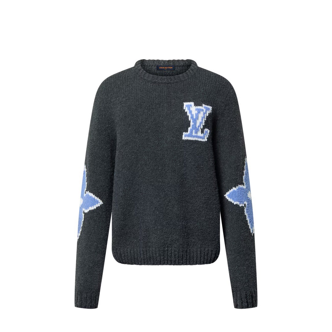 P569 Louis Vuitton Wool-Blend Sweater