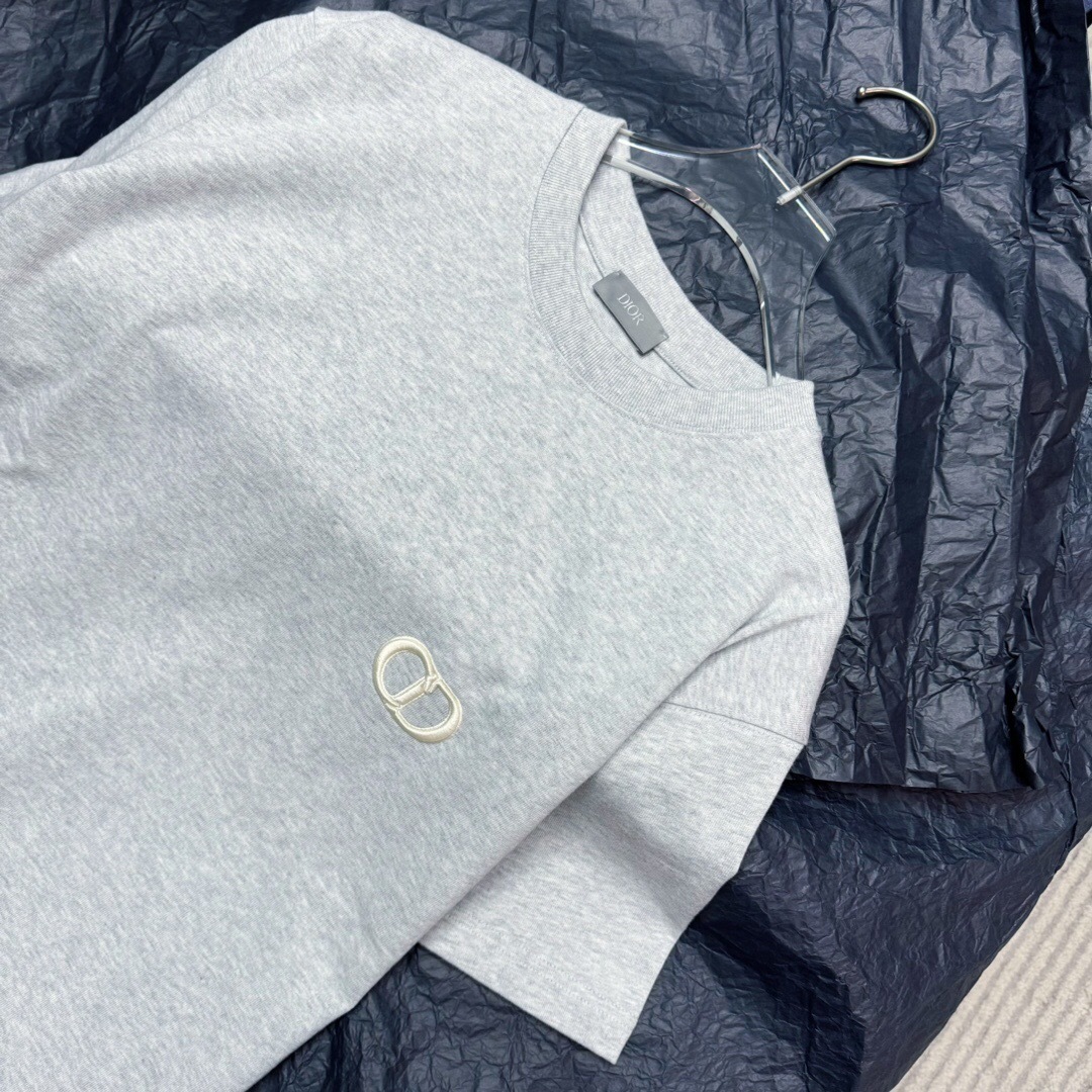 P229 Dior CD Classic T-Shirt - Heather Grey