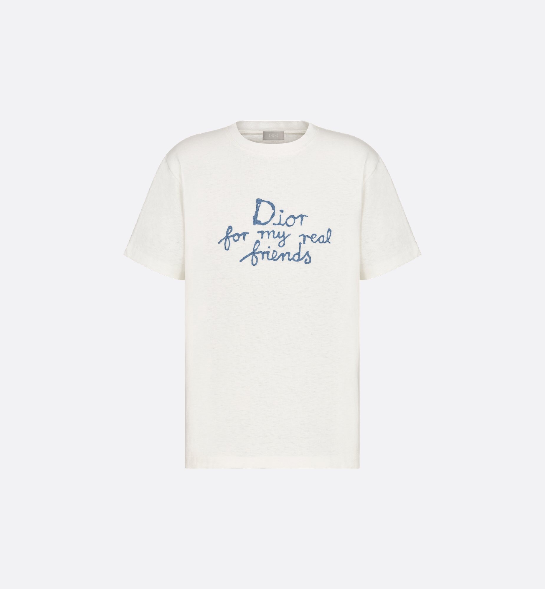 P229 DR Friends-Embroidered T-Shirt - White