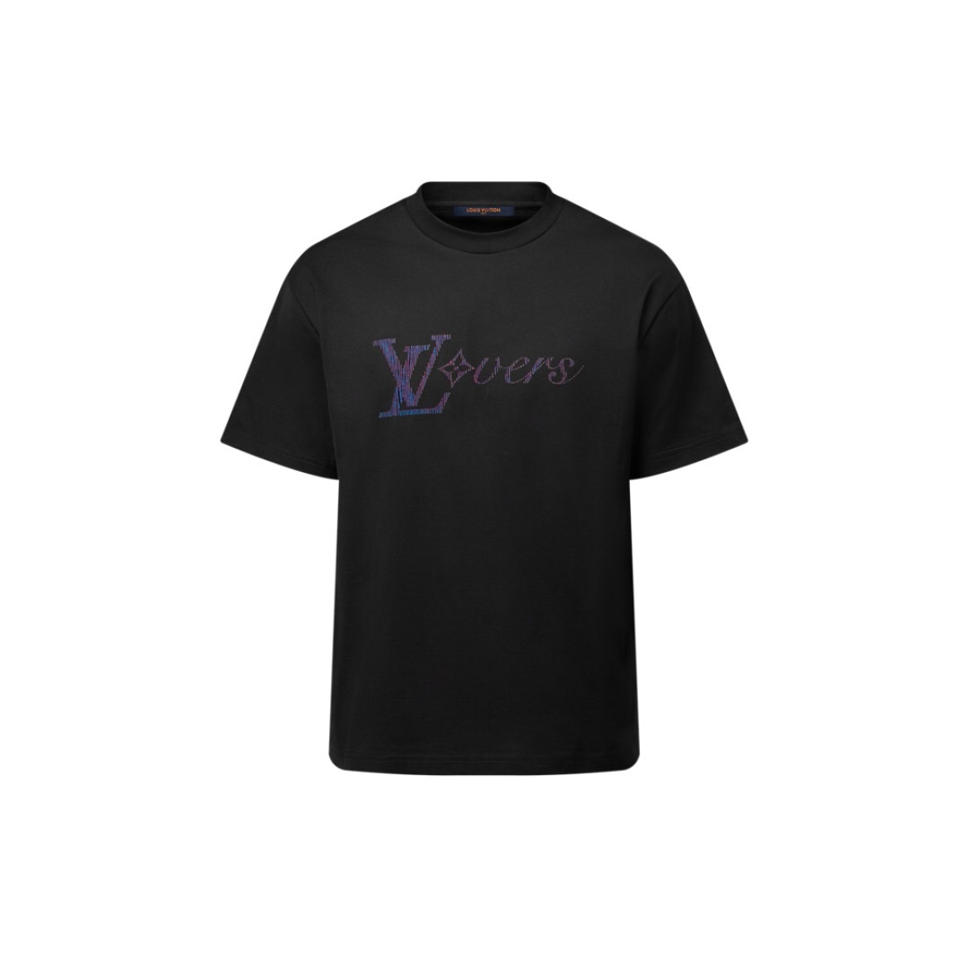 P229 Neon-Letter Print T-Shirt