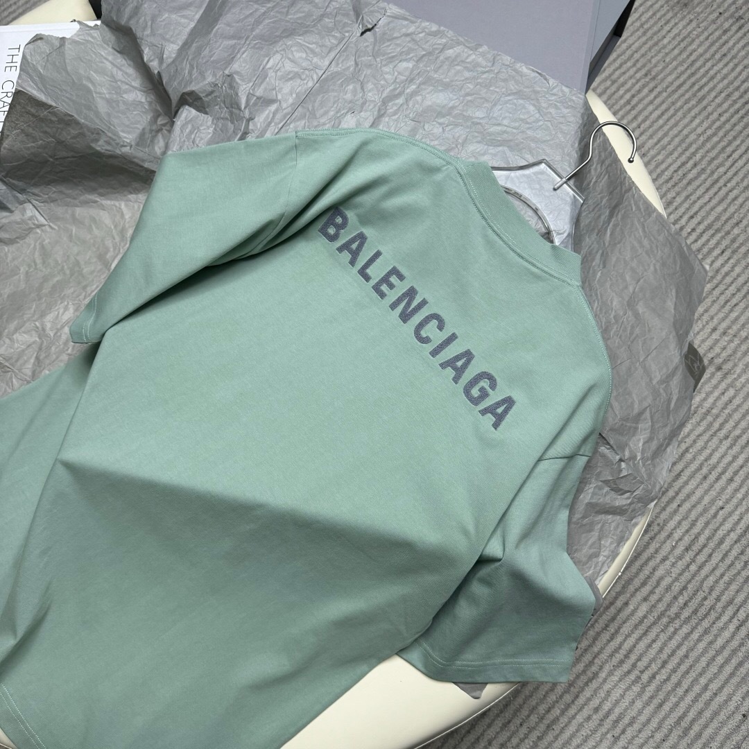 P209 Back-Letter Embroidered Design - Light Green