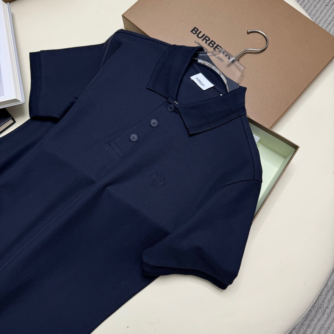 P289 Small BT Embroidered Polo Shirt - Coal Blue