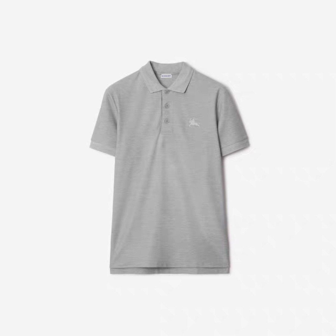 P289 BBR Equestrian Knight Polo Shirt - Heather Gray