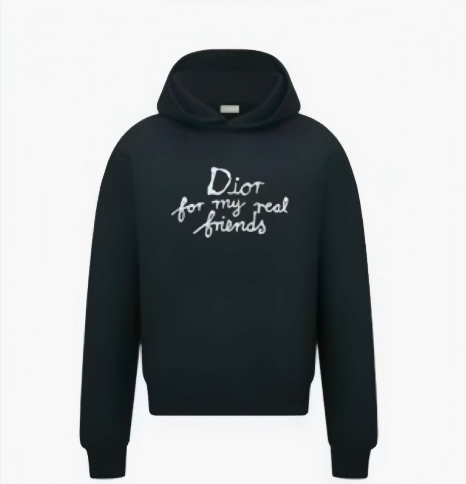 P369 Friends-Embroidered Hoodie