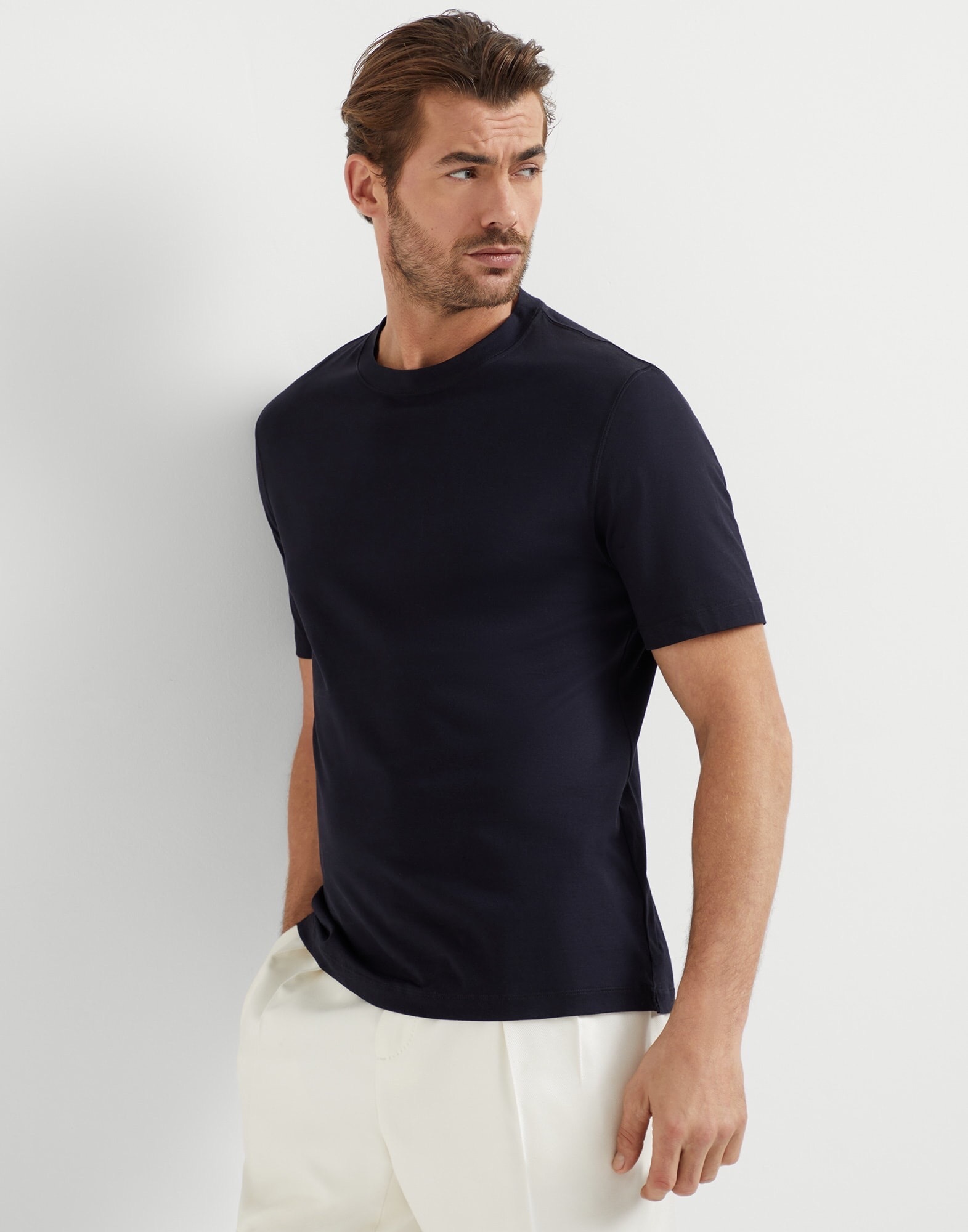 P199 Long-Staple Cotton T-Shirt - Black