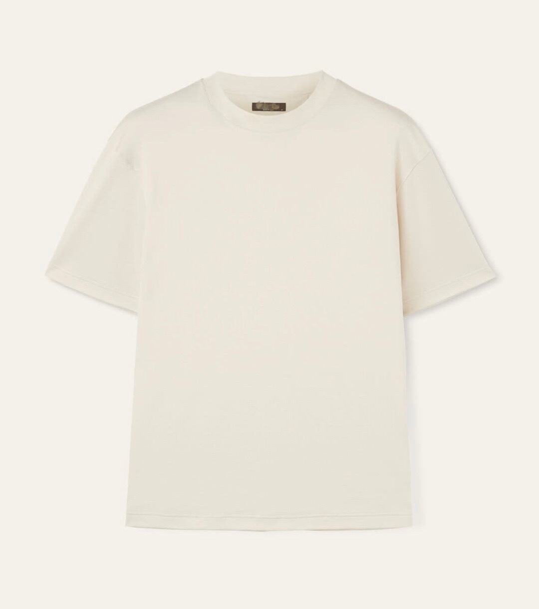 P229 Long-Staple Cotton T-Shirt - Beige