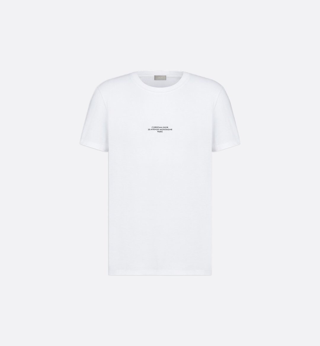 P209 DR Small-Letter Print T-Shirt - White