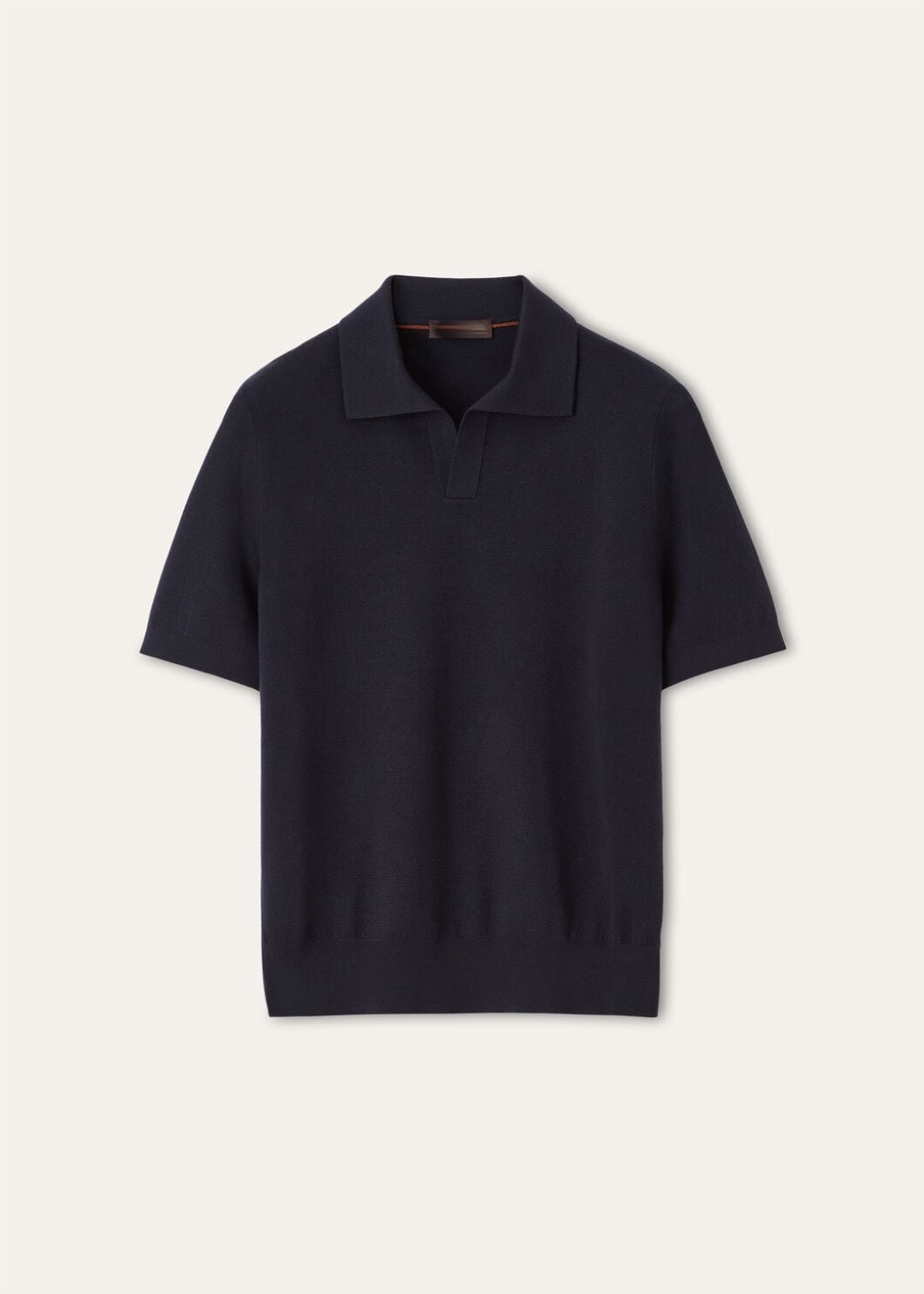 P599 Cashmere Knit Polo Shirt