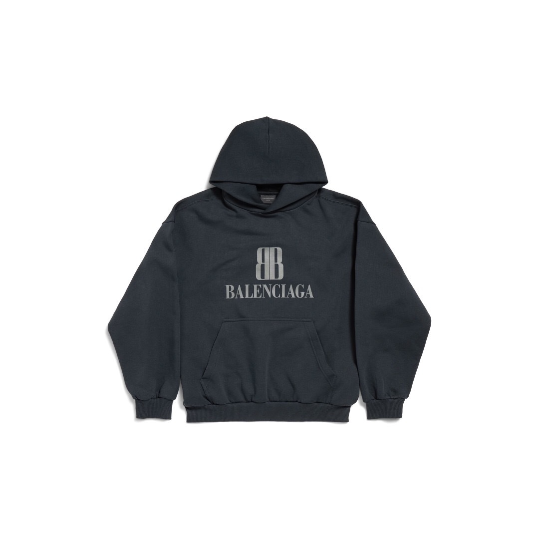 P369 BB Letter-Print Hoodie