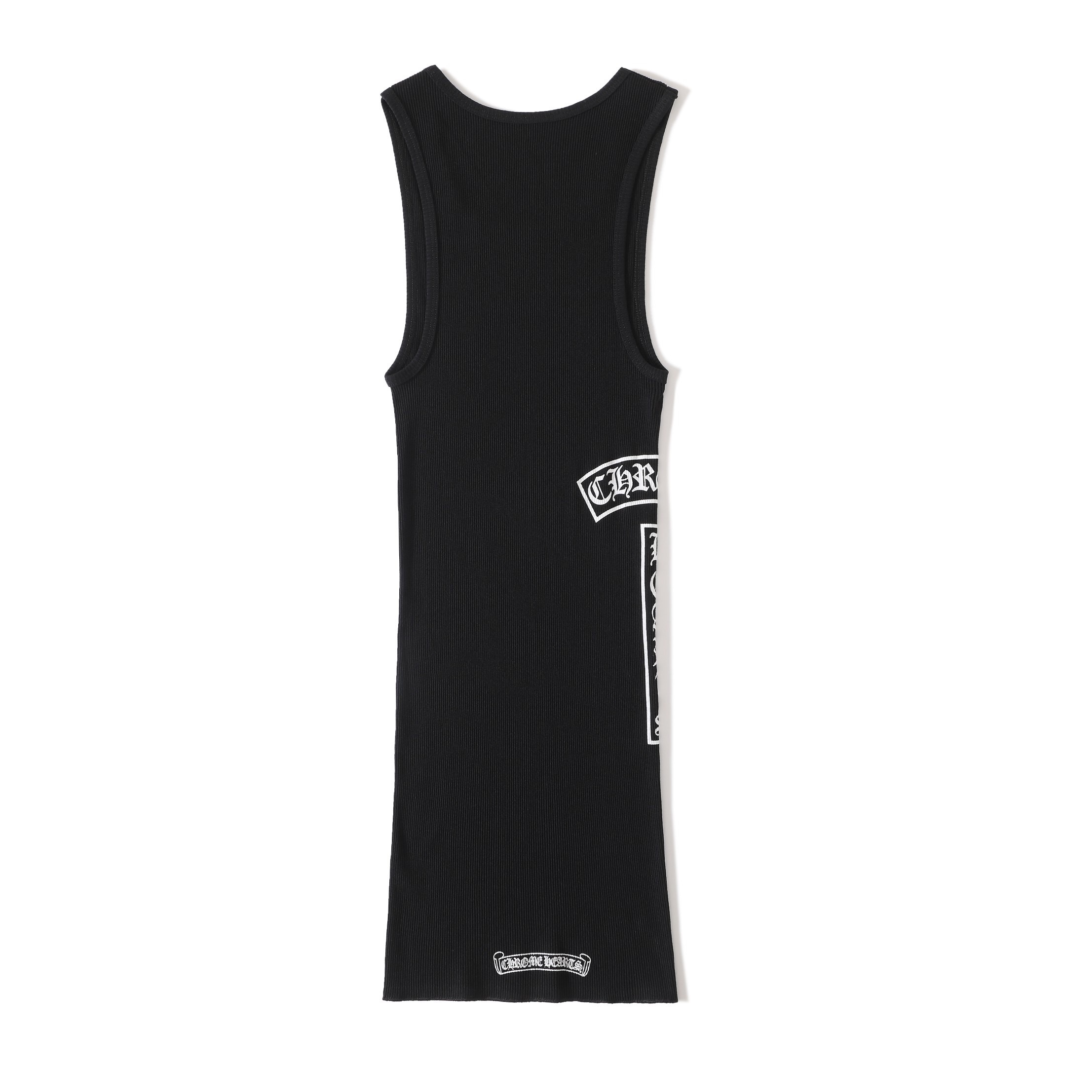 P179 Women's Horseshoe Cross Tank Top - Black