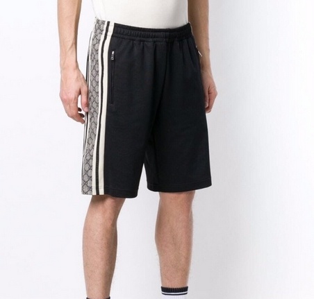 P349 Snake-Pattern Shorts