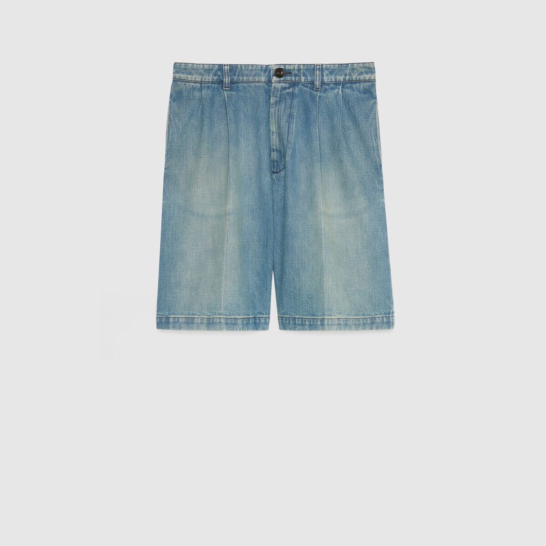 P399 Bermuda Denim Shorts