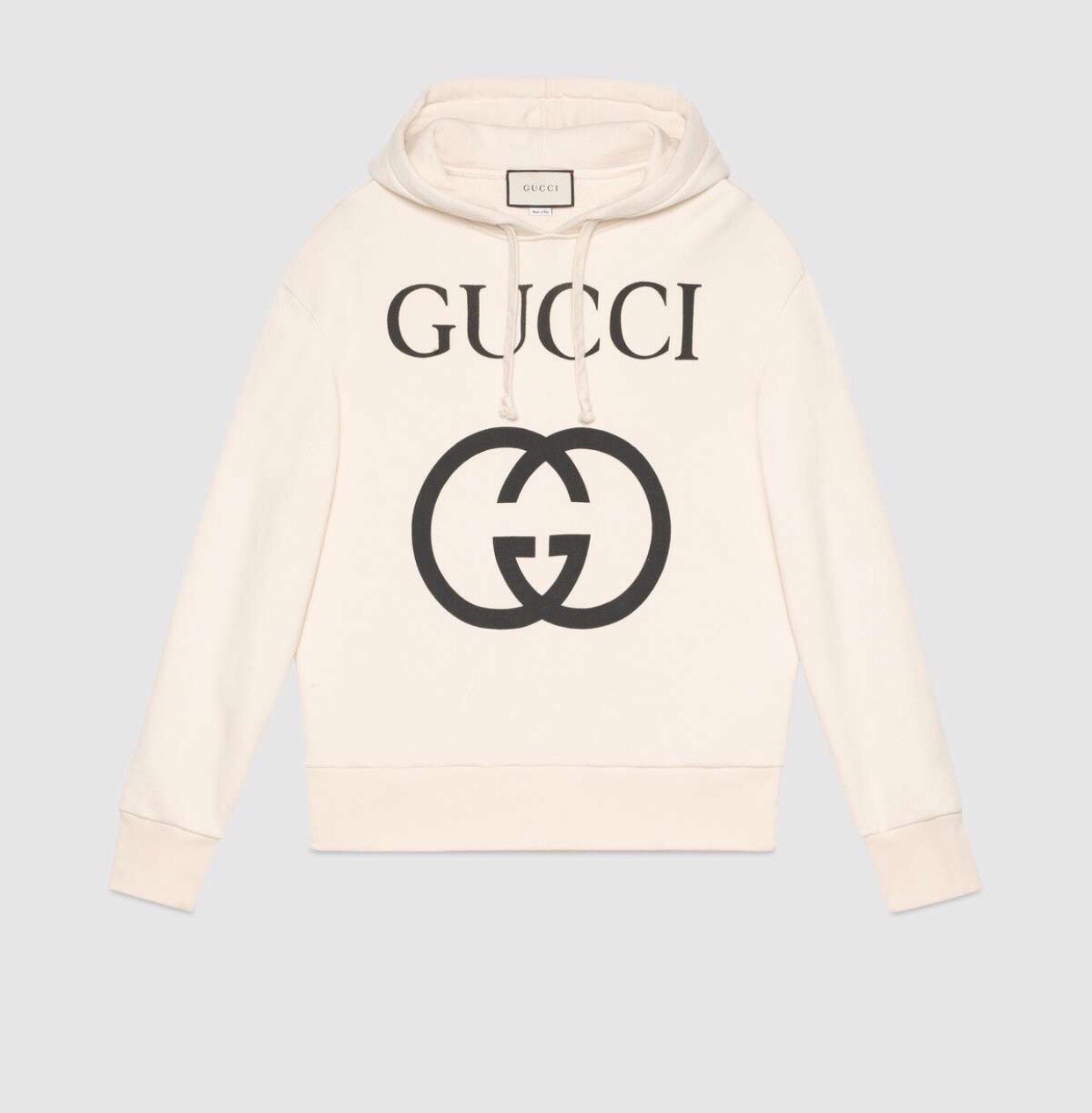 P369 G Double-Ring Hoodie - Beige