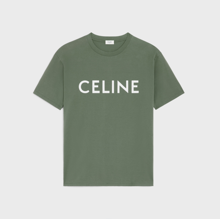 P219 C Print T-Shirt - Army Green
