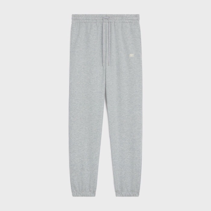 P359 CC Small-Logo Embroidered Trousers - Gray