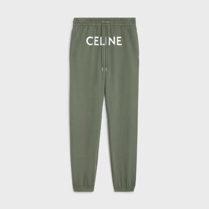 P369 C Lettered Trousers - Green