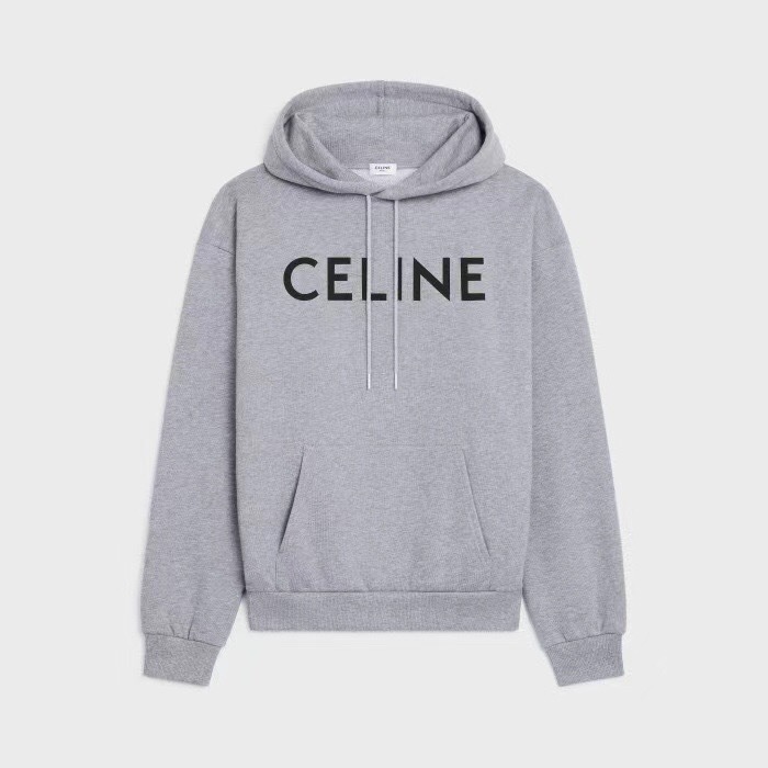 P369 C Print Hoodie - Gray