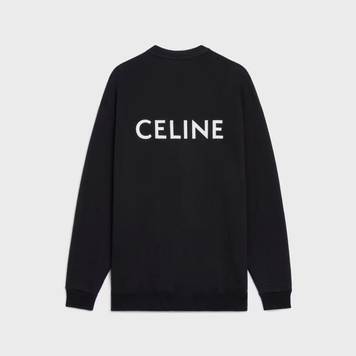 P398 C Lettered Cardigan Sweatshirt