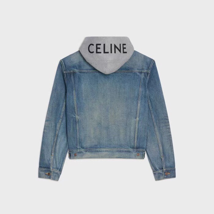 P549 CE Denim Hooded Jacket
