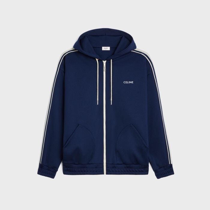 P439 CE Blue Side-Stripe Jacket