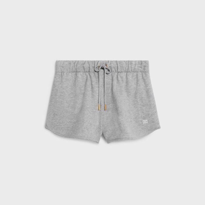 P319 Women's Triomphe Athletic Shorts - Gray