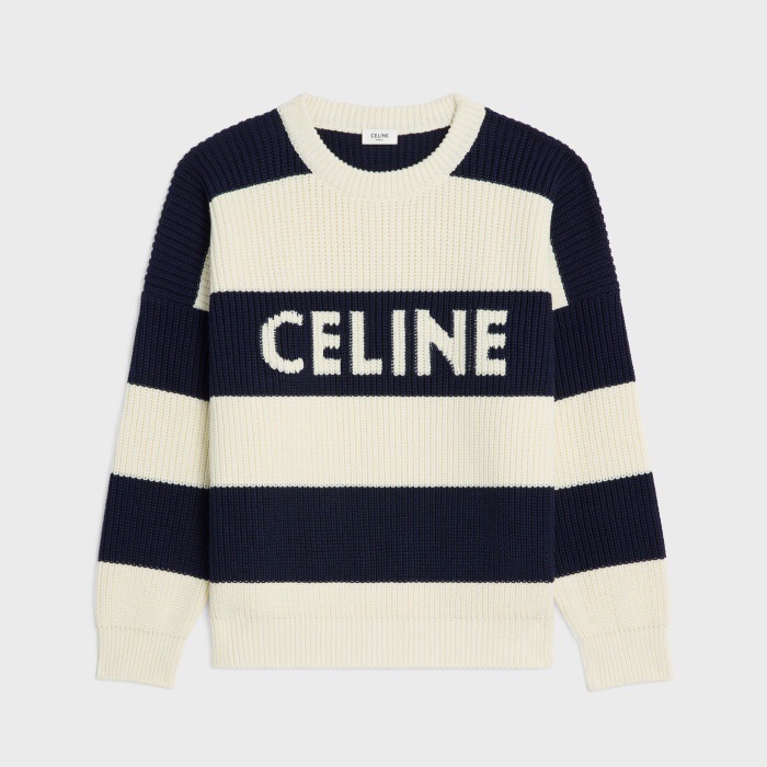 P468 C Striped Sweater
