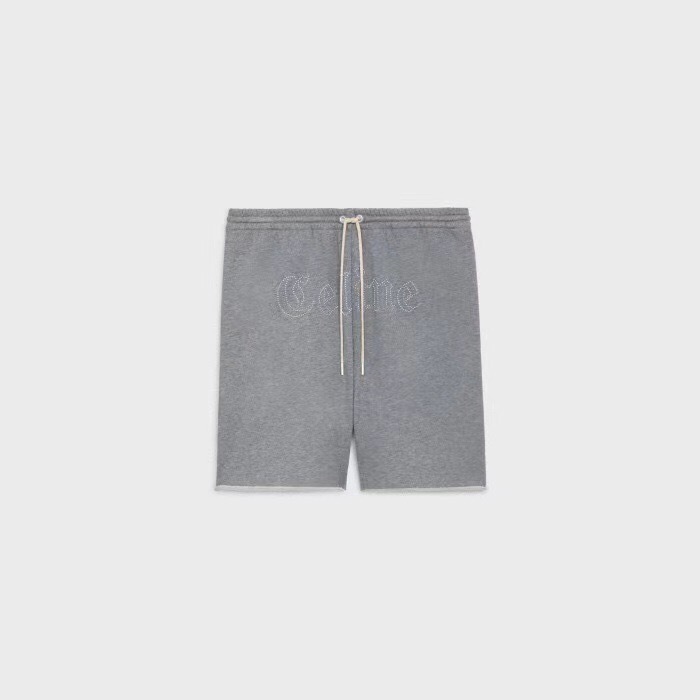 P339 Studded Shorts - Grey
