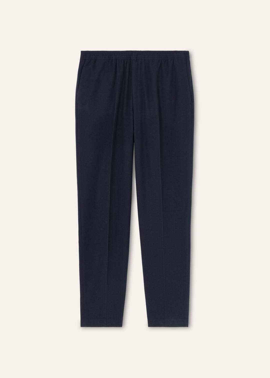 P699 Wool Dress Trousers - Navy