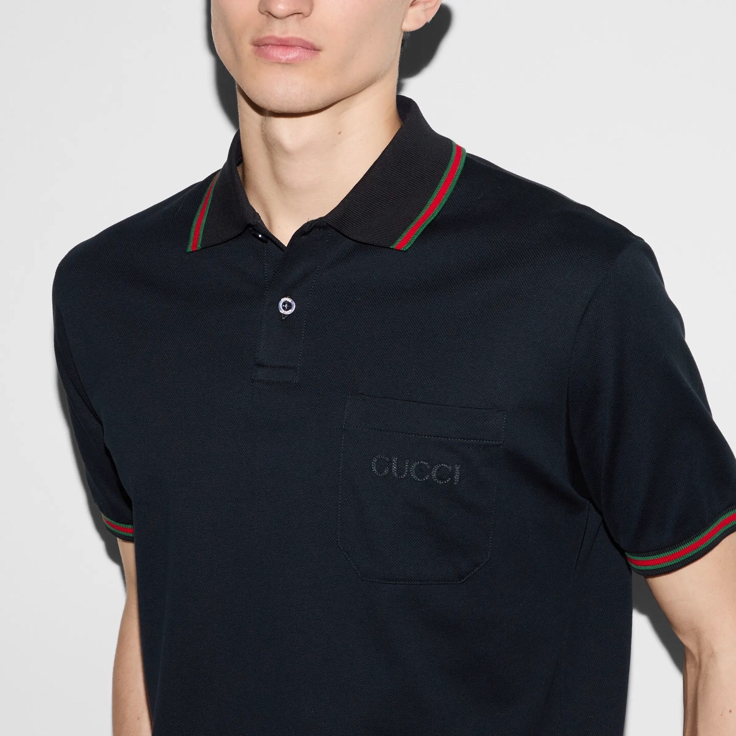 P299 Piped Polo Shirt - Navy