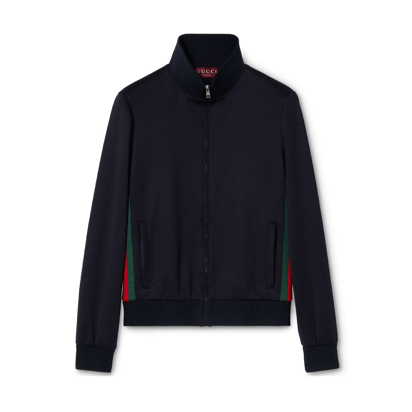 P519 Webbing Trim Jacket - Navy