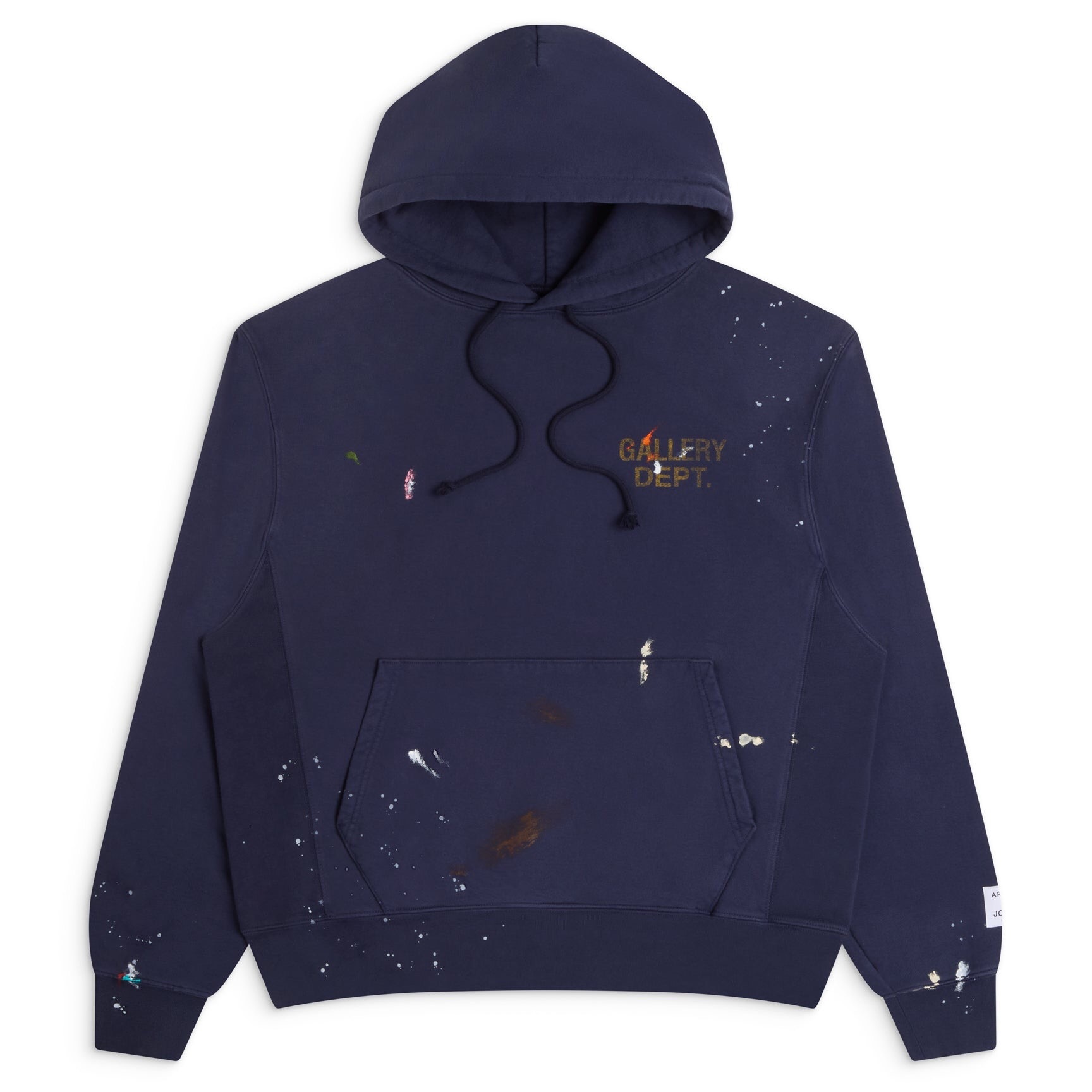 P349 Paint-Splatter Hoodie - Purple