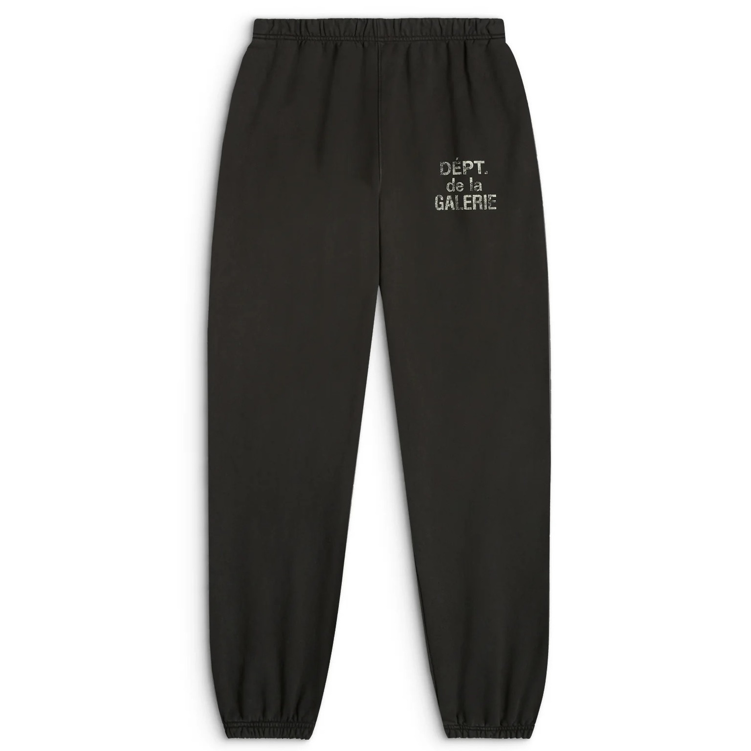 P309 Distressed French Lettering Sweatpants