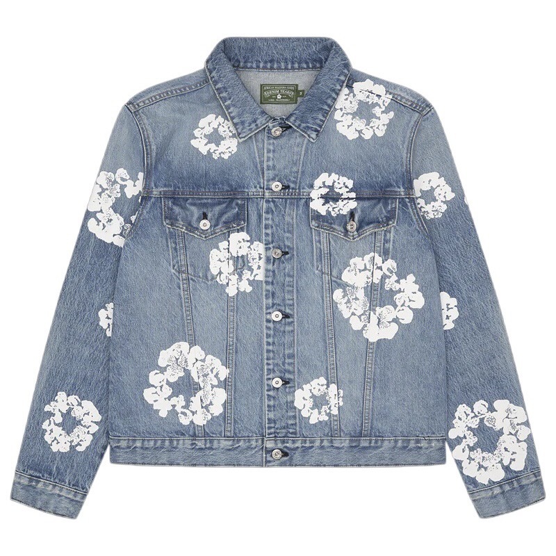 P379 Cotton Denim Jacket - Blue