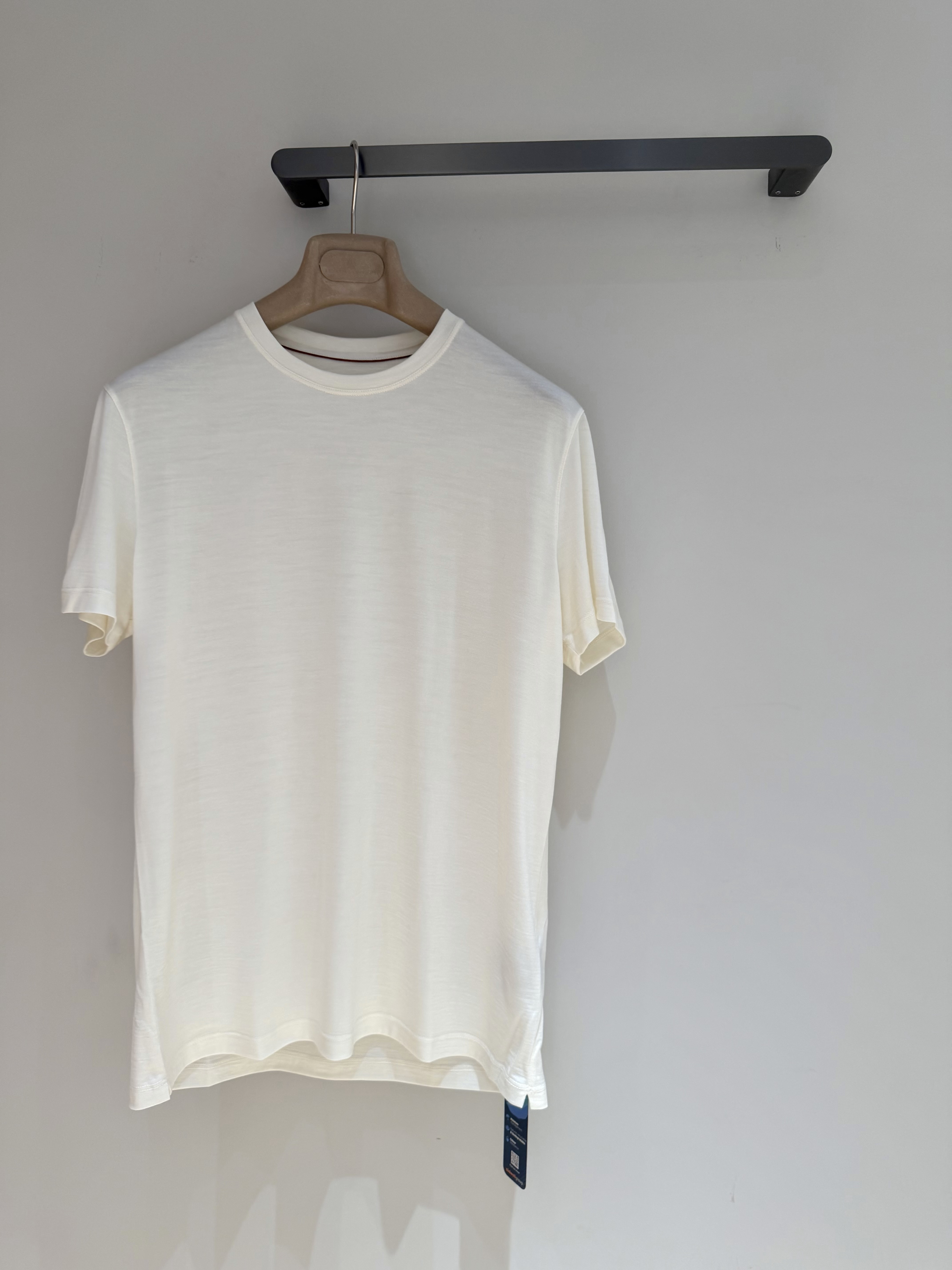 P378 King's Gift Wool Short-Sleeve Top - White