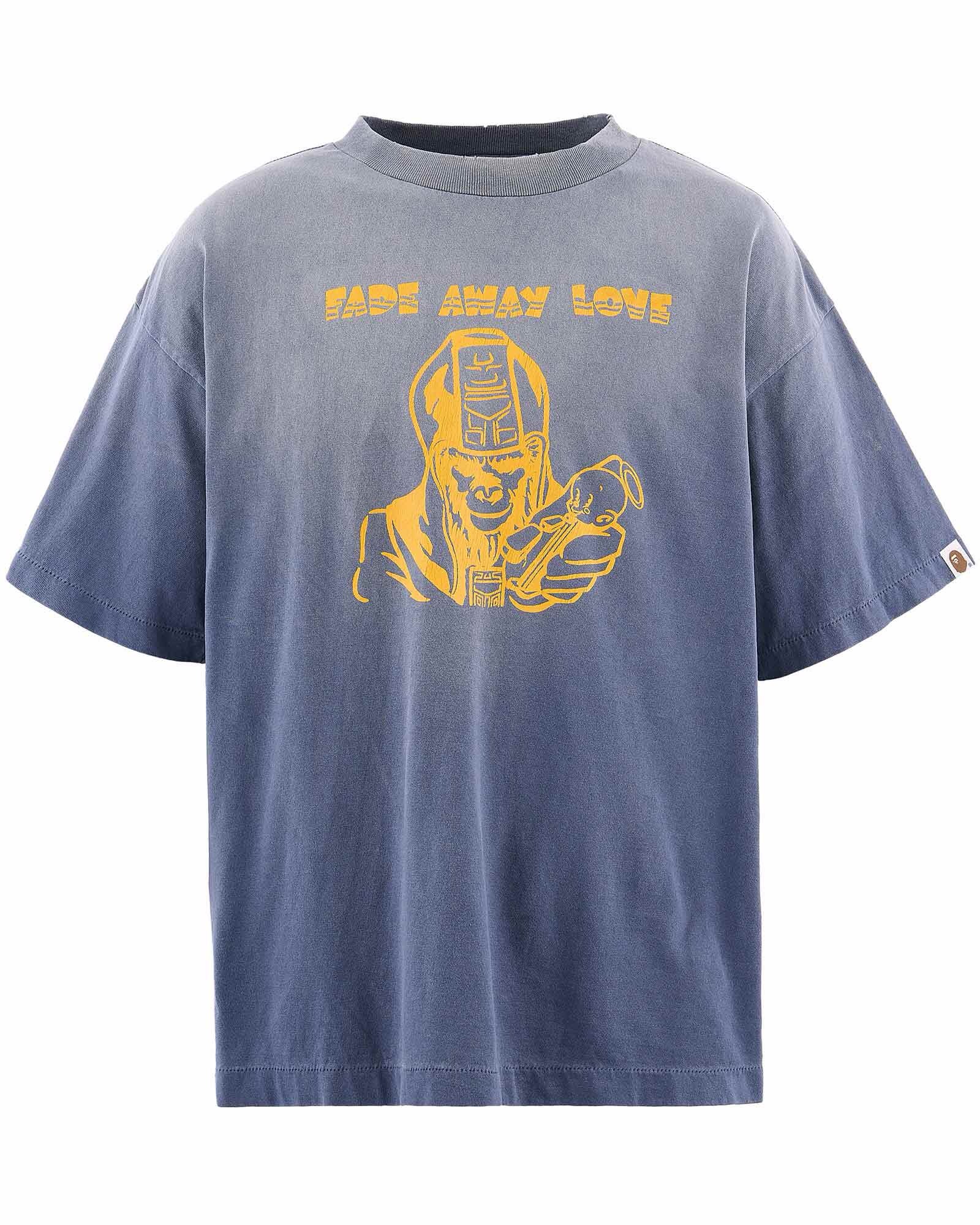 P199 Ape, Devil and Angel Distressed-Wash T-Shirt