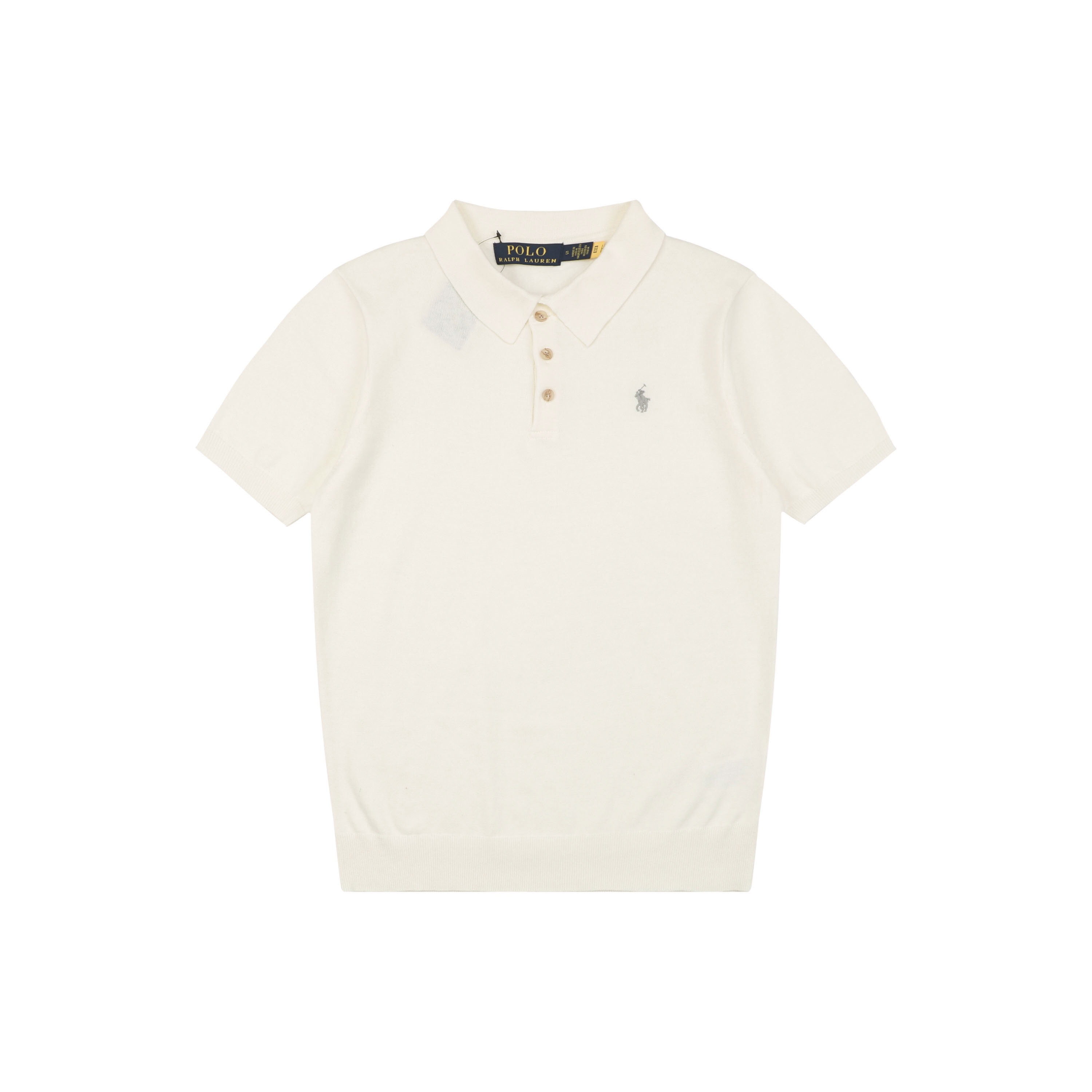 P209 Pony Pique Polo Shirt - White