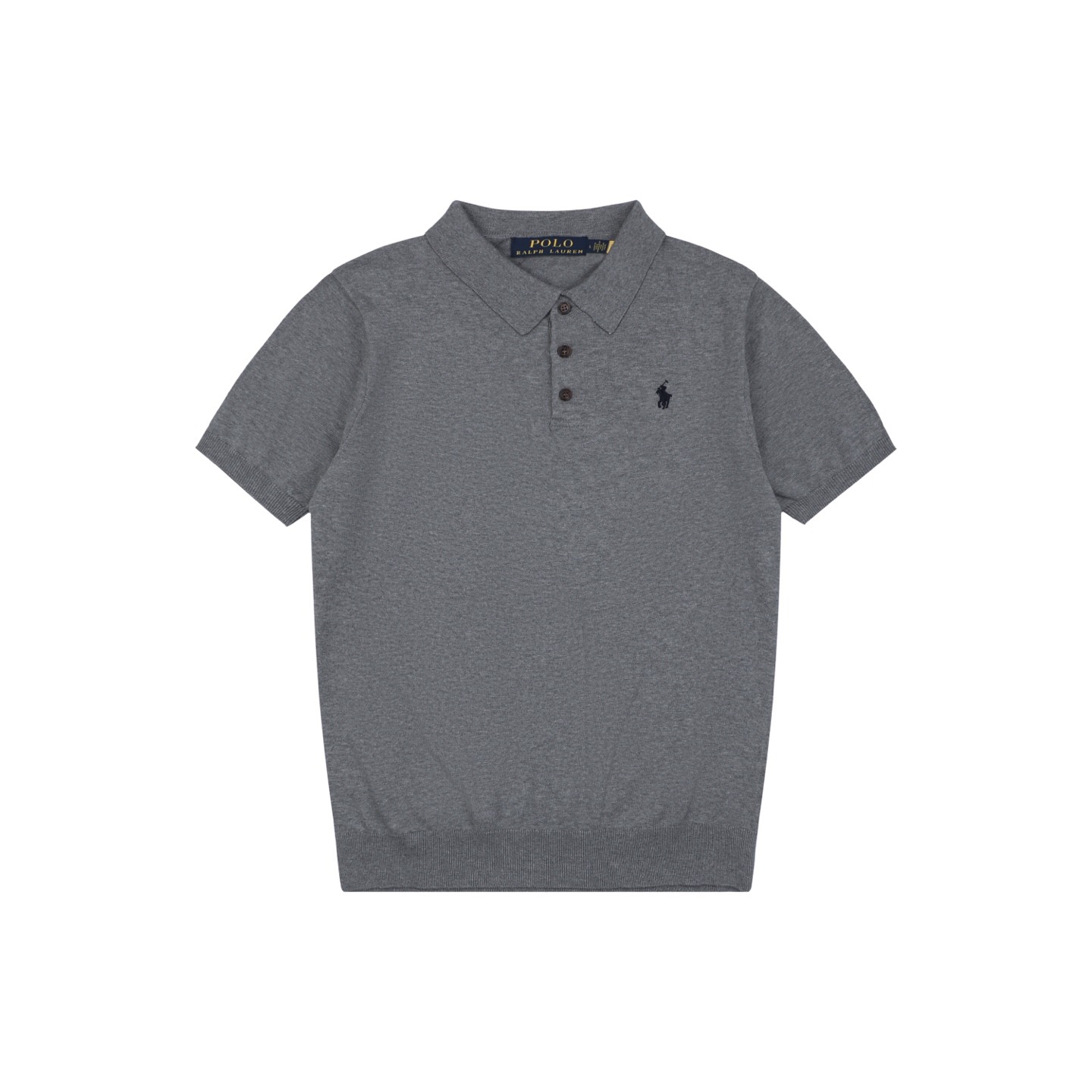 P209 Pony Pique Polo Shirt - Grey