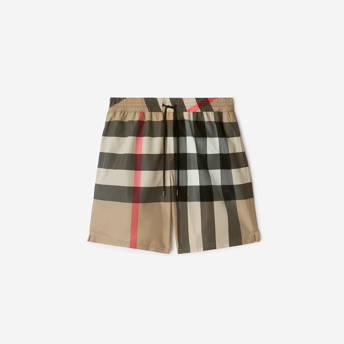 P309 Stripe and Check Shorts