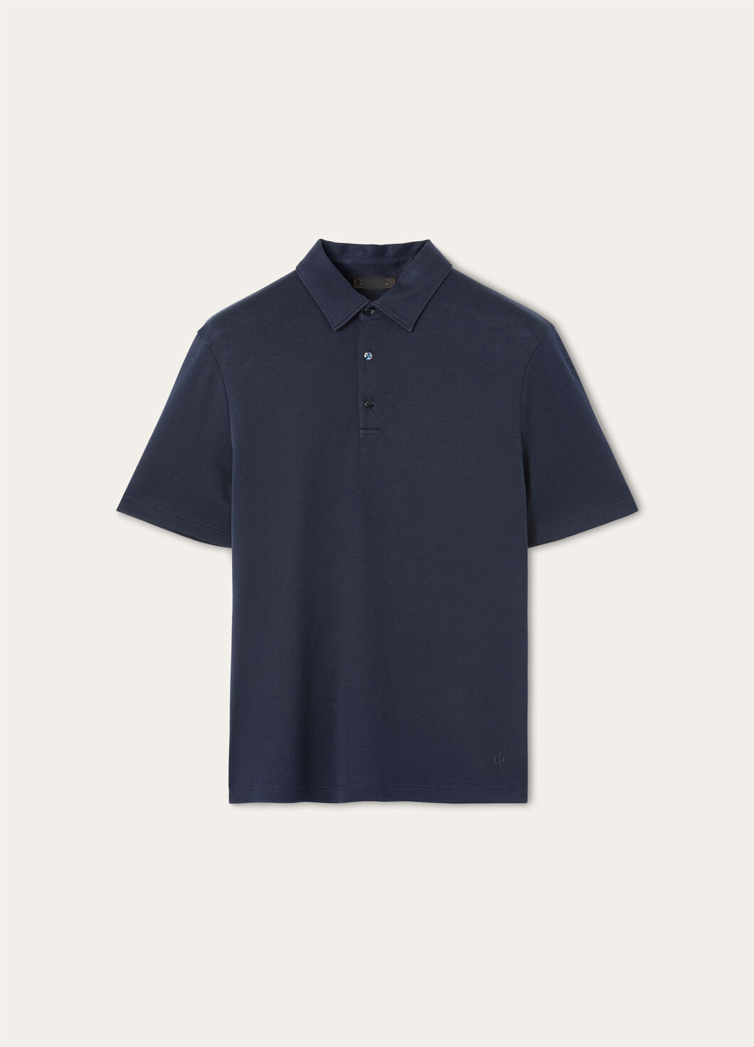 P319 Solid Polo Shirt - Navy