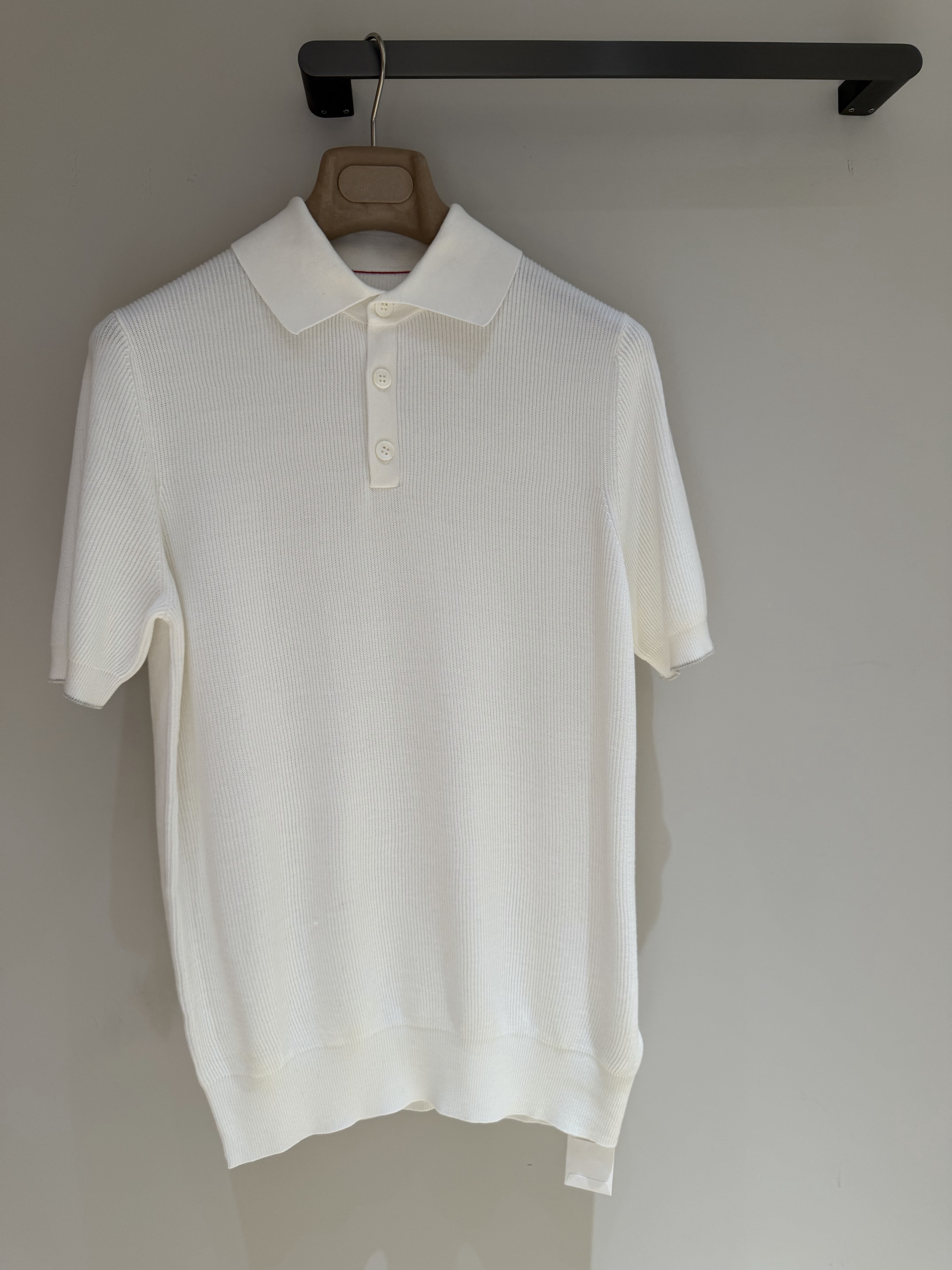 P379 Solid Polo Shirt - White