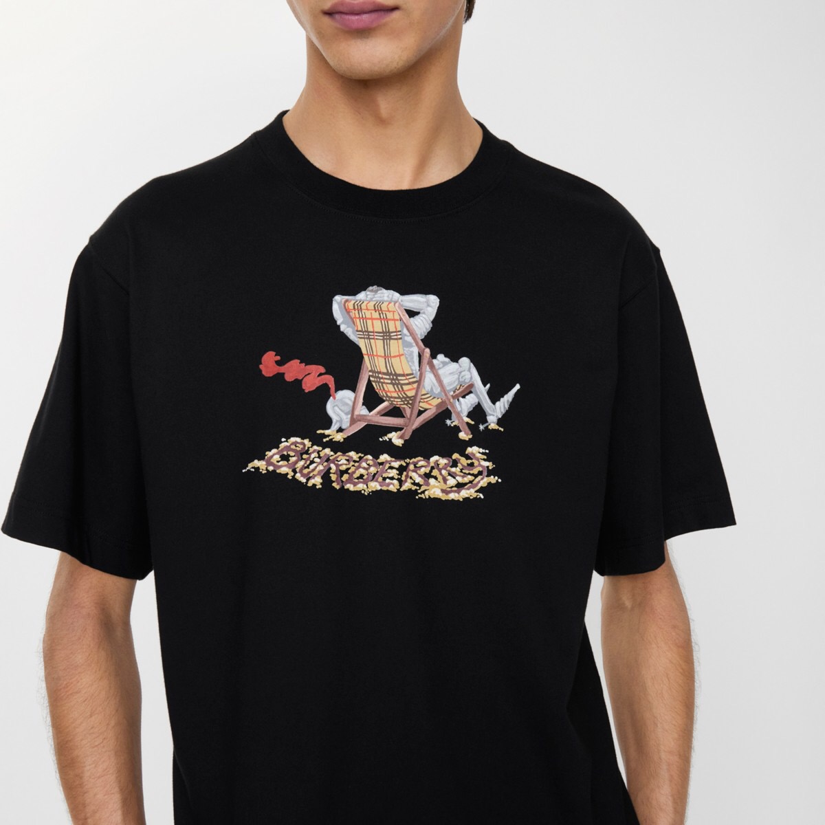 P219 Beach Knight T-Shirt - Black