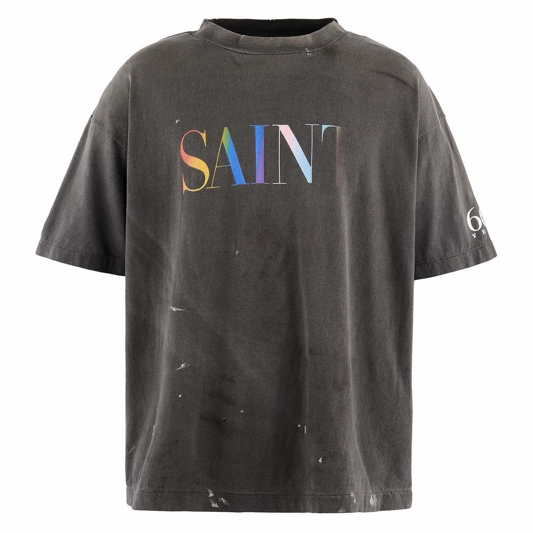 P199 Rainbow 666 YEARS Vintage-Wash T-Shirt